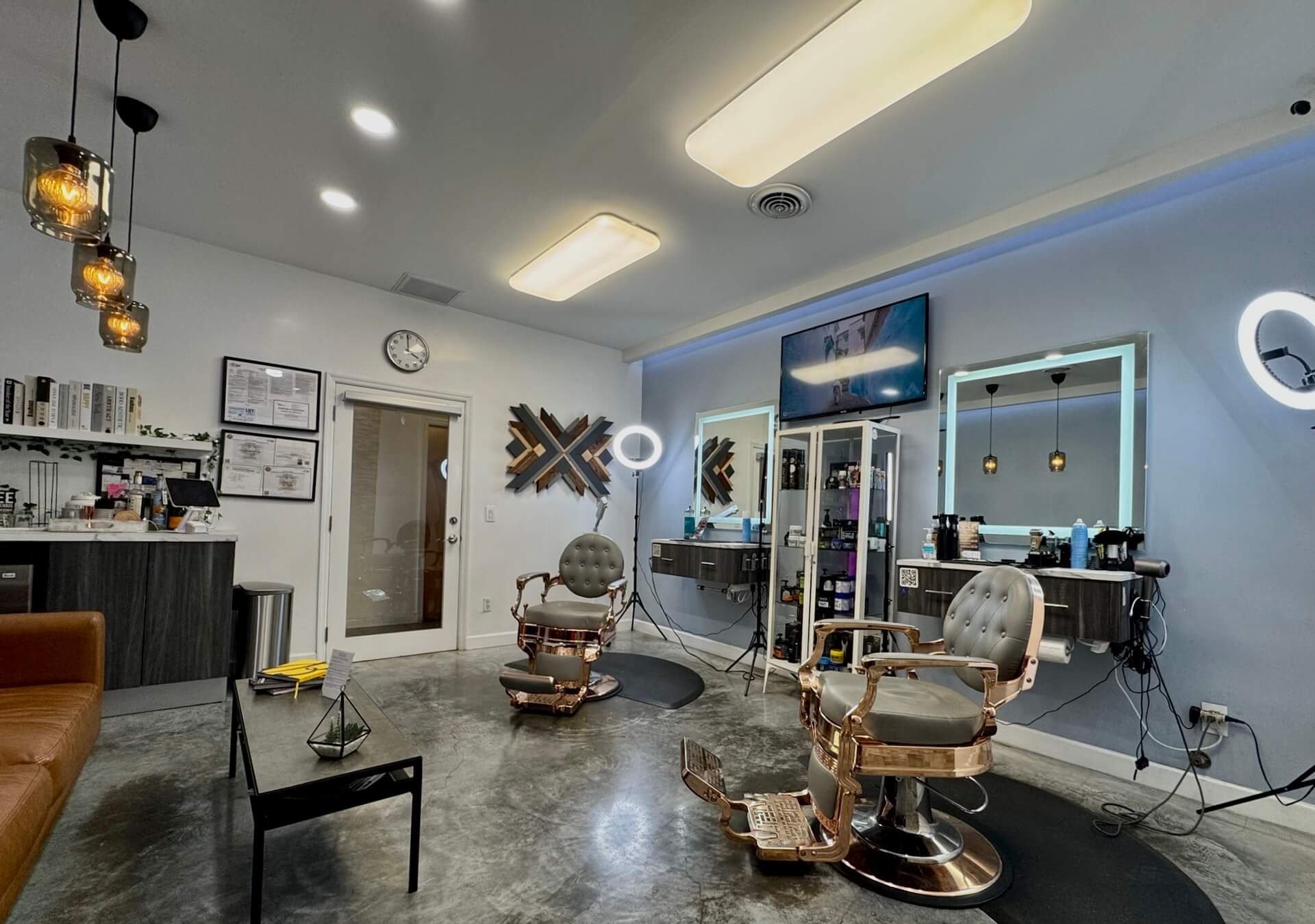 Armando Palacios Barber Studio Brickell Barbershop interior