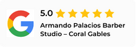 Armando Palacios Barber Studio Coral Gables Google reviews