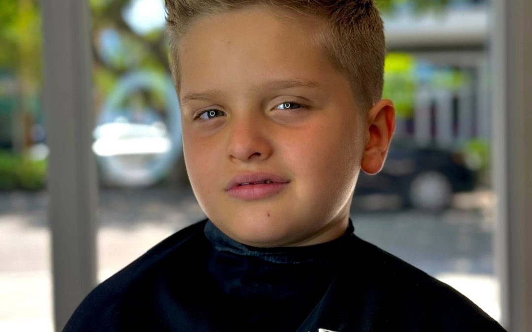 Kids Haircut with Scissor (Only for Kids Ages 0 – 12)